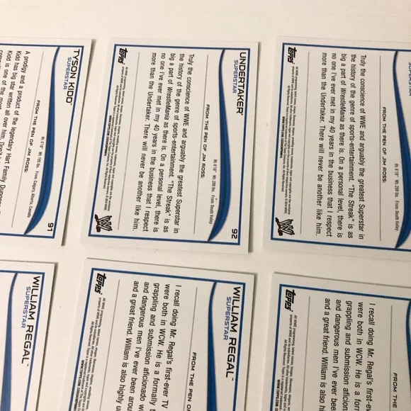 2014  WWE Topps Lot of 68 Wrestling Cards Superstar Legend Diva - Picture 13 of 16